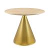 Tupelo 36" Dining Table in Gold Natural