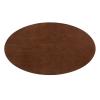 Tupelo 48" Oval Dining Table in Gold Walnut