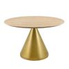 Tupelo 47" Dining Table in Gold Natural
