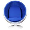 Eero Aarnio Style Ball Chair Blue