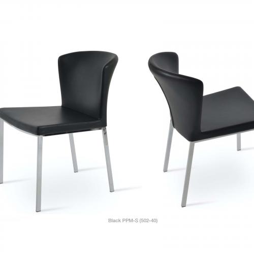 Capri Metal Contemporary Dining Chair
