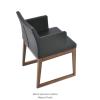 Soho Sled Wood Arm Chair