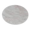32" White Carrara Italian Marble Round Table Top
