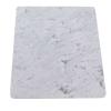 28" White Carrara Italian Marble Square Table Top