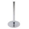 40" Lady Chrome Plated Solid Steel Bar Table Post+Base