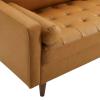 Valour Leather Sofa in Tan