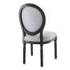 Arise Vintage French Upholstered Fabric Dining Side Chair