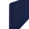 Milenna Channel Tufted Upholstered Fabric King/California King Headboard