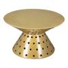Electron Coffee Table in Gold