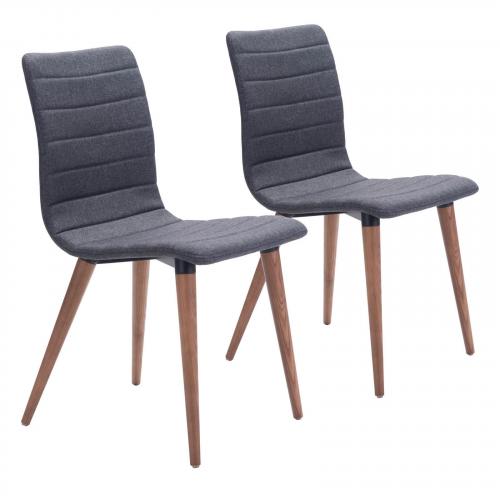 Jericho Dining Chair in Gray Set of 2