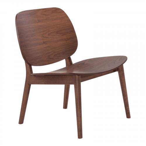 Priest Lounge Chair Walnut
