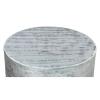 Sara Side Table in Antique Silver