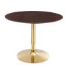 Verne 40" Dining Table in Gold Cherry Walnut