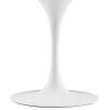 Lippa 60" Dining Table in White Natural