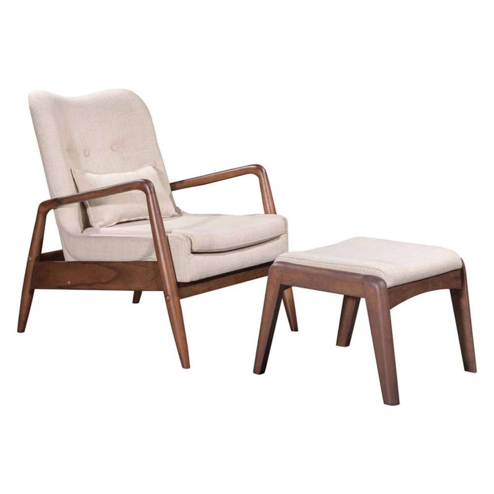Bully Lounge Chair & Ottoman
