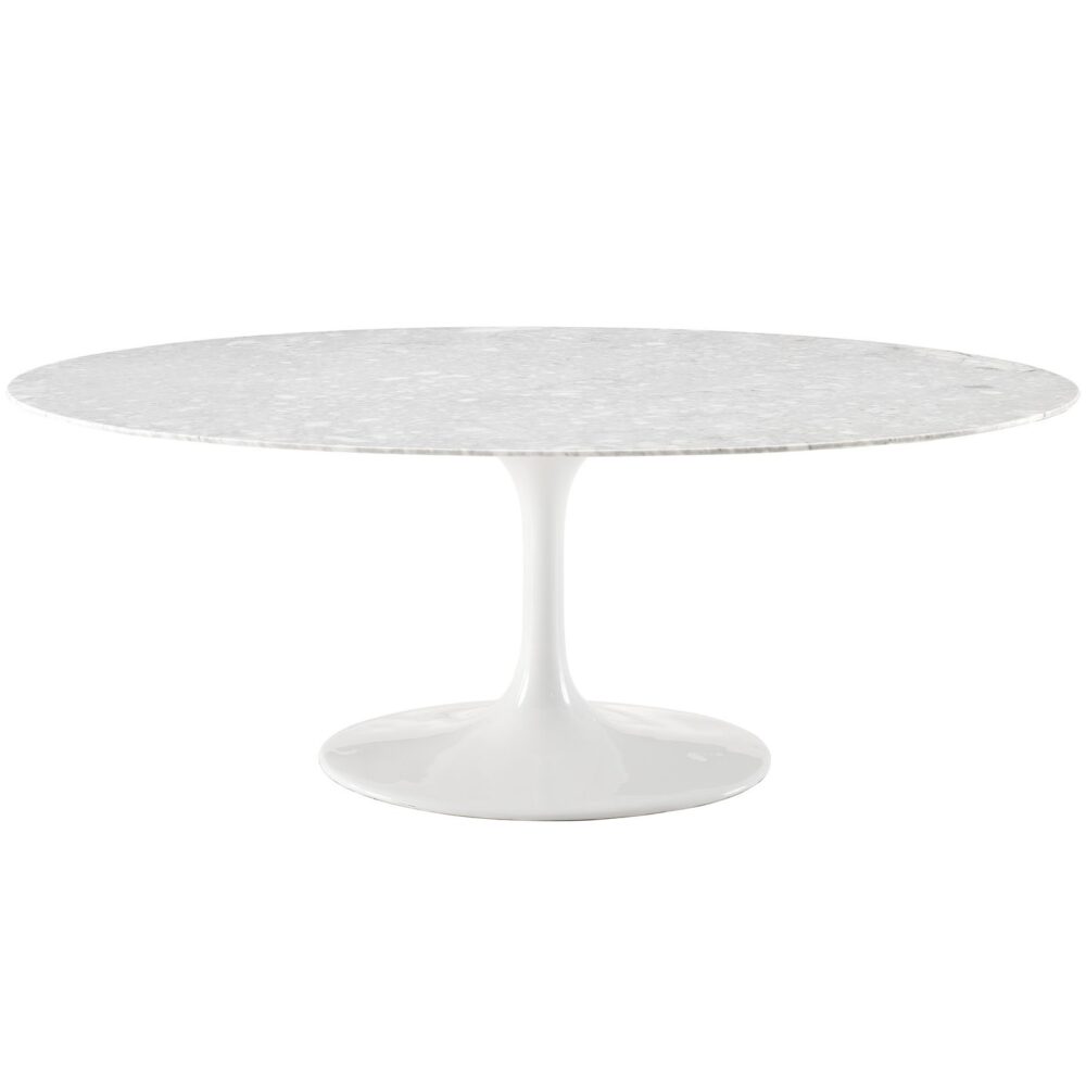 Eero Saarinen Style Tulip Table - Marble 78"