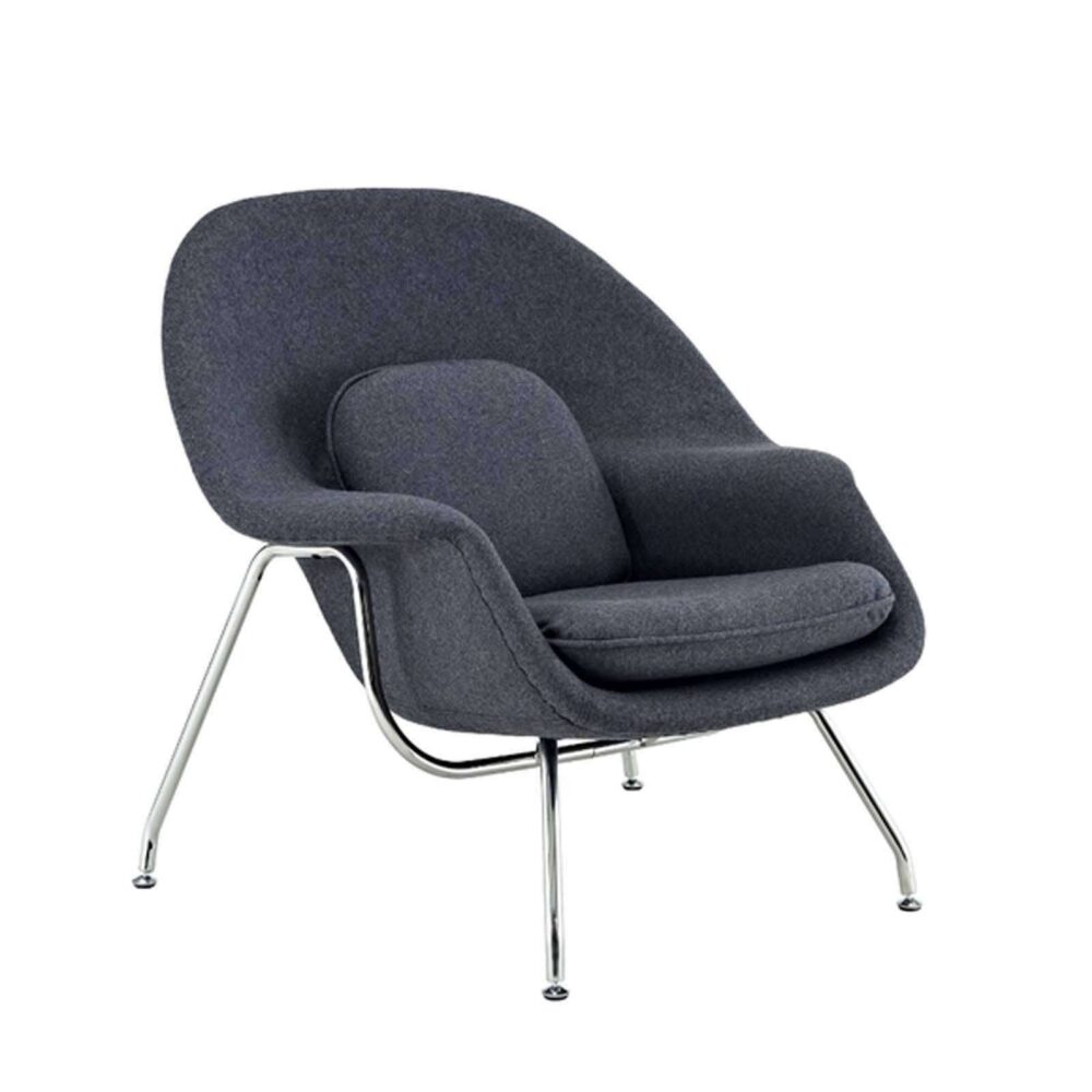 Left of Saarinen Style Womb Lounge Chair